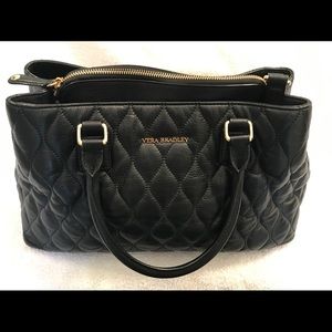 Vera Bradley Quilted Emma Leather Satchel